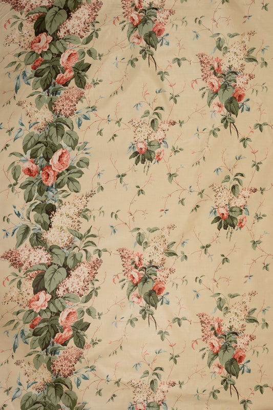 Lilac & Rose Fabric by Jean Monro in Celadon Chintz