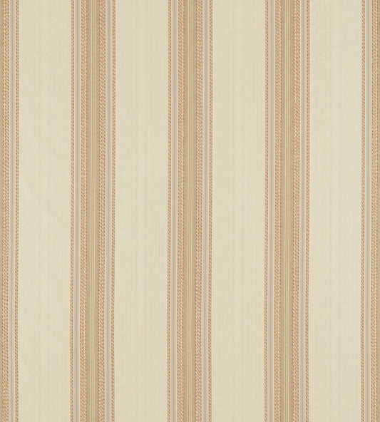 Lisere Stripe Fabric by Zoffany Paris Grey