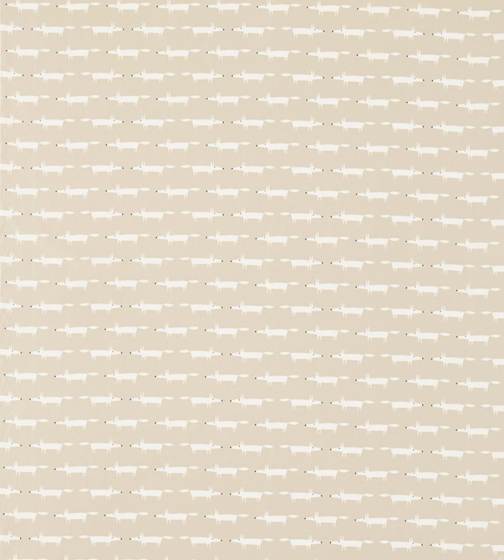 Little Fox Fabric by Scion Snow