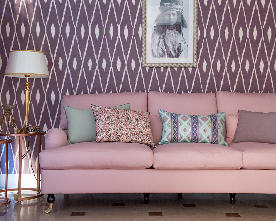 Loft Fabric by Pierre Frey shown in a room setting (view 2)