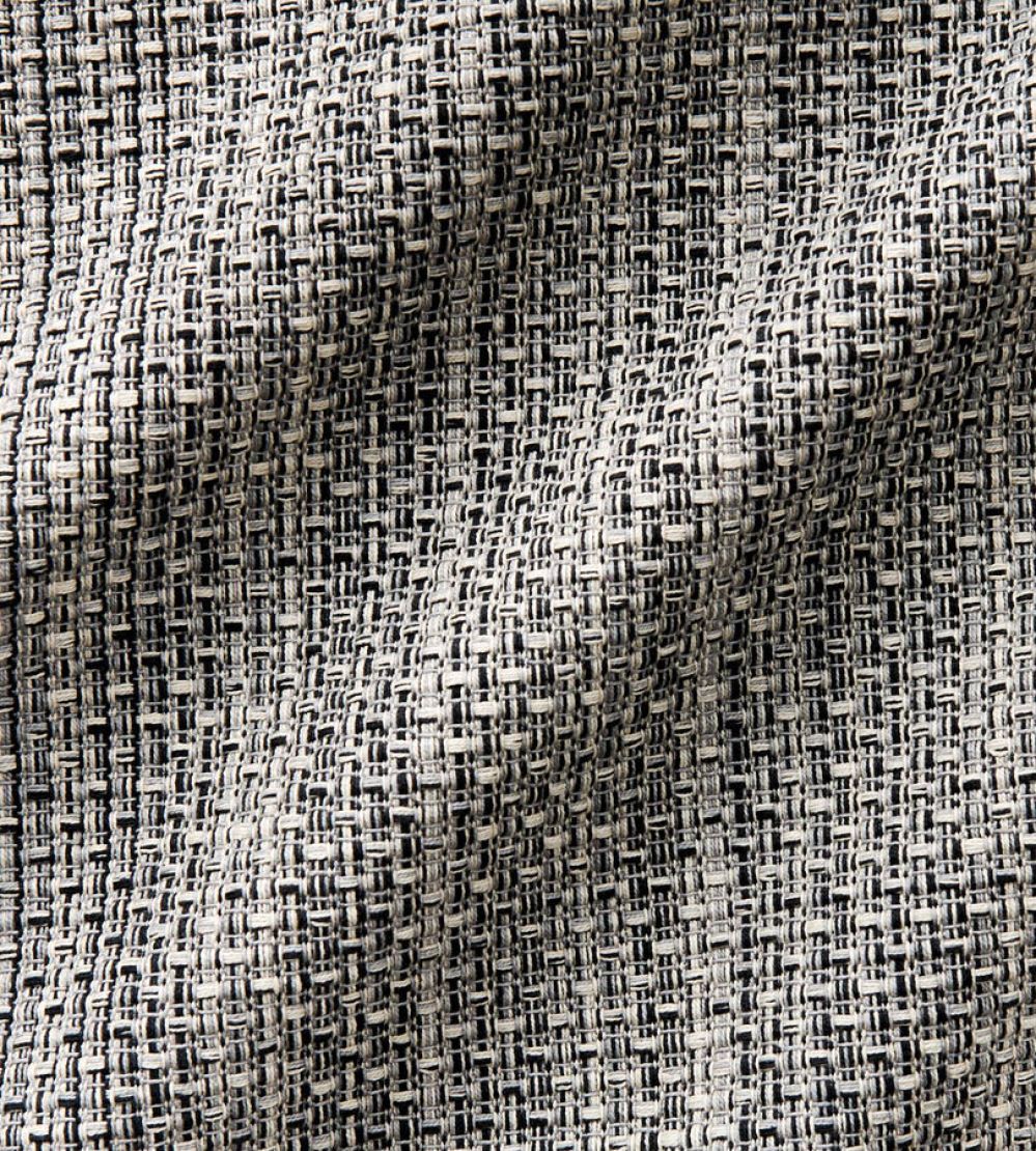 Longwood Weave Fabric by Travers Black
