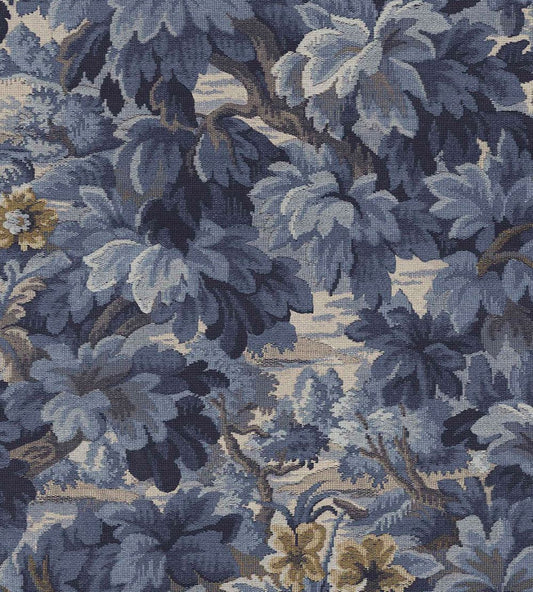 Gobelin Wallpaper by Eijffinger Blue
