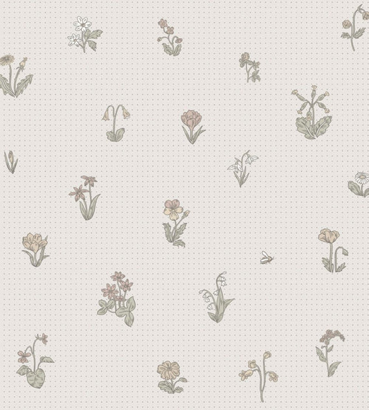 Maja Wallpaper by Sandberg Pastel