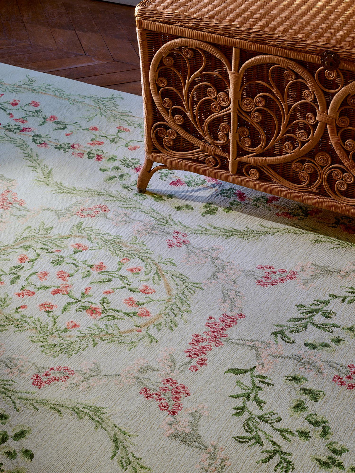 Malmaison Rug by Braquenié shown in a room setting (view 2)