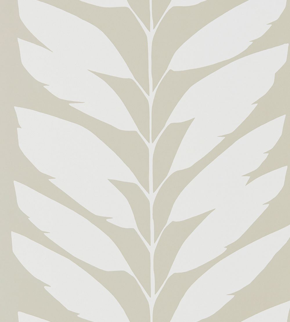 Malva Wallpaper by Scion Parchment