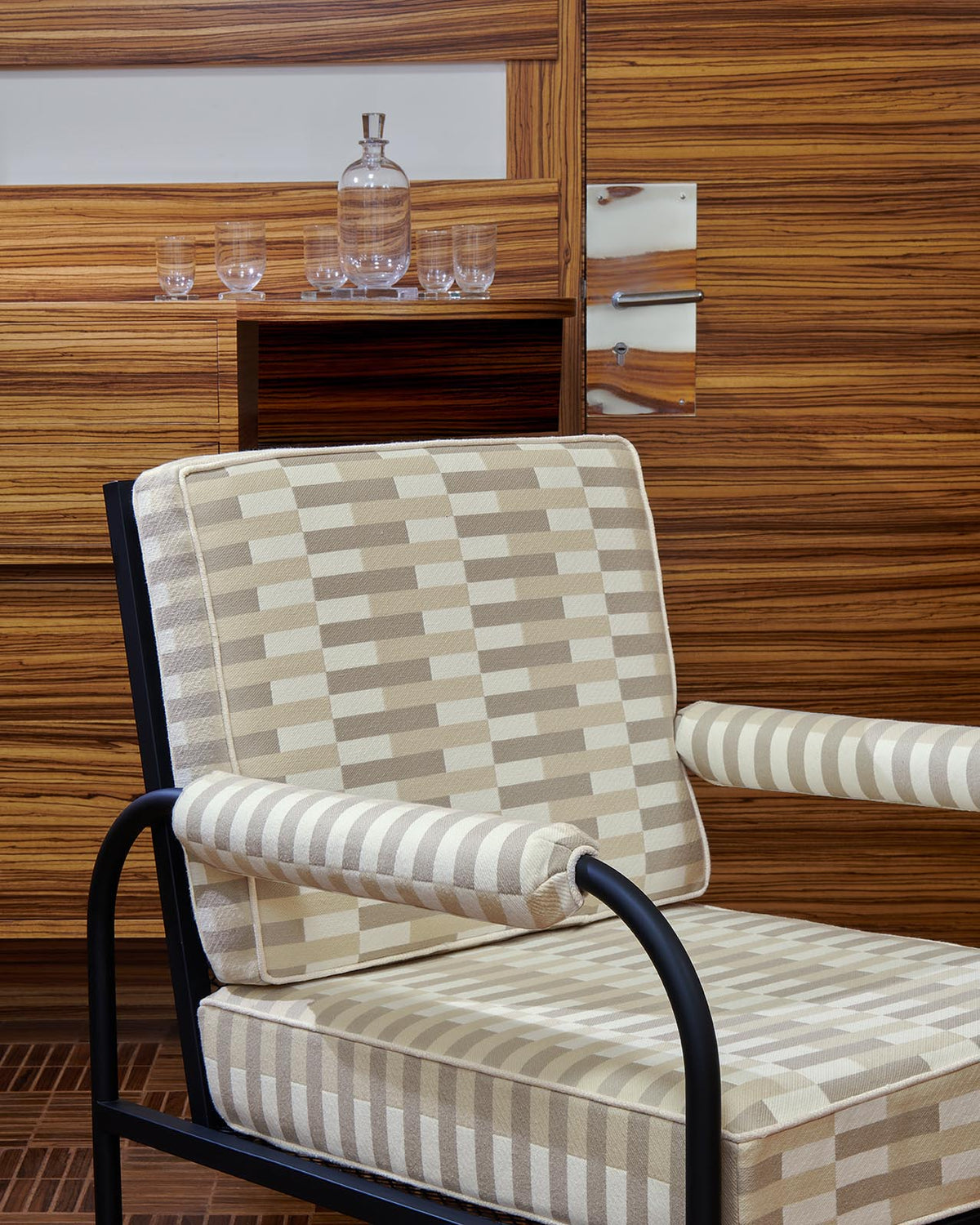 Maputo Fabric by Pierre Frey shown in a room setting (view 2)