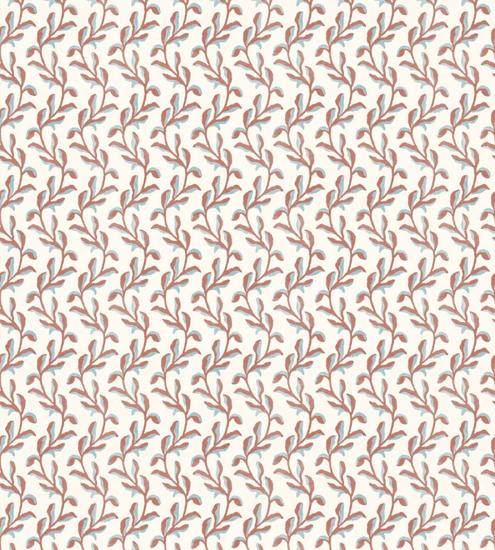 Mariana Floral Wallpaper by DADO Red and Blue