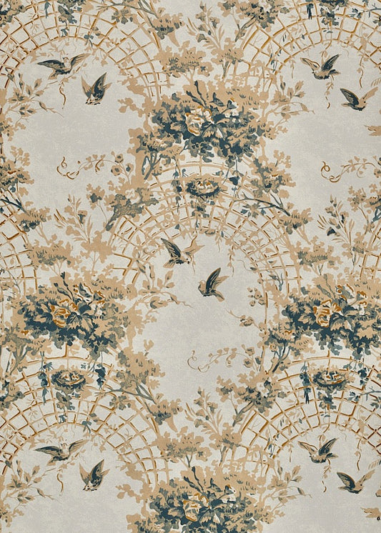 Marie Wallpaper by Watts 1874 in Irish