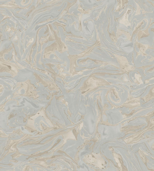 Marion Wallpaper by Sandberg Misty Blue