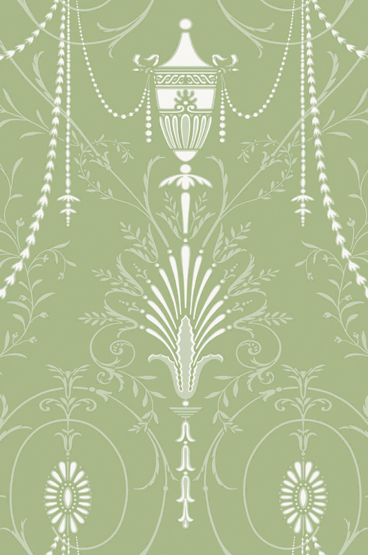 Marlborough wallpaper by Little Greene in Earl