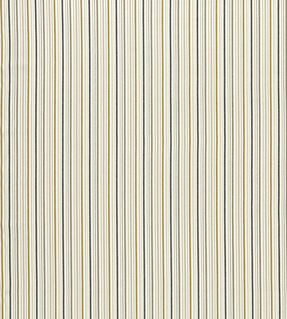 Maryland Fabric by Clarke & Clarke Ochre/Charcoal
