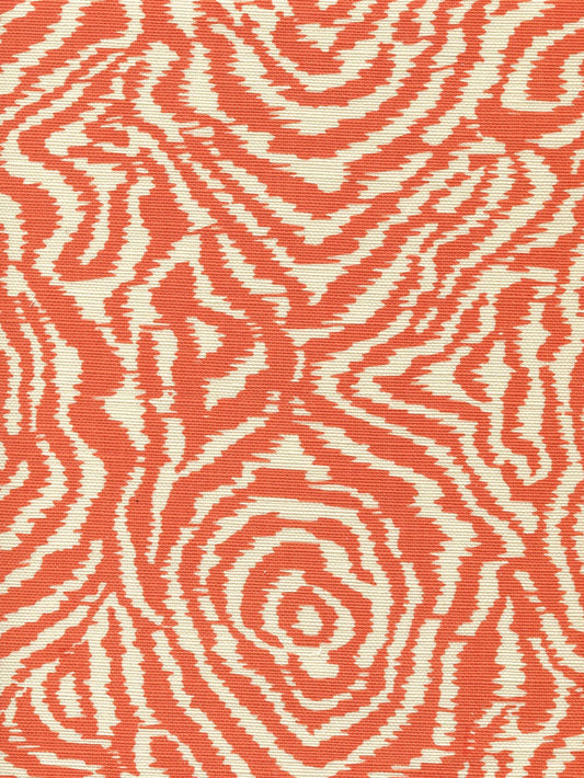 Meloire Reverse Orange on Tint fabric by Alan Campbell