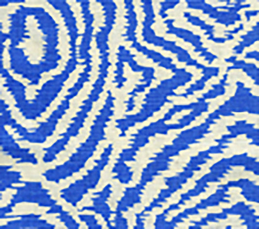 Melorie Reverse Pacific Blue fabric by Alan Campbell