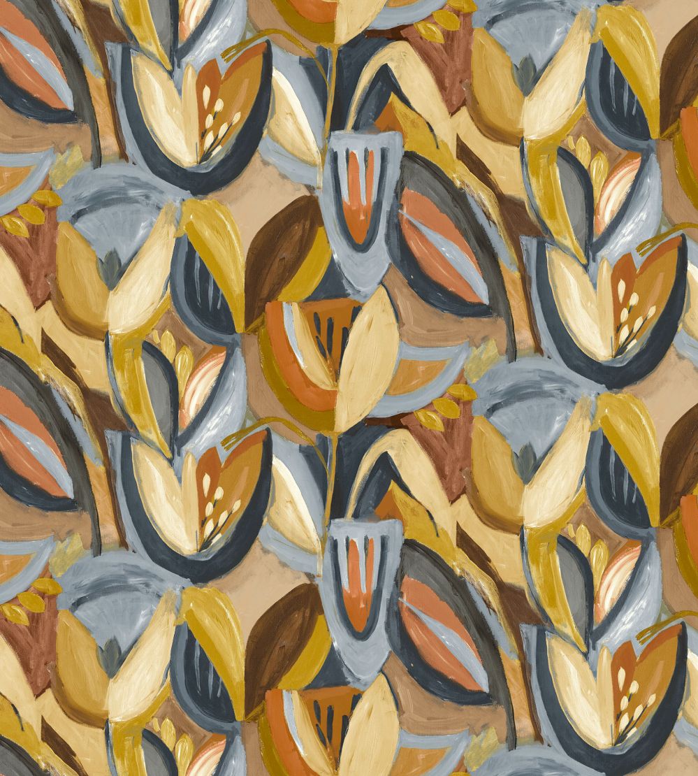 Midi Tulpen Fabric by Arley House Cove