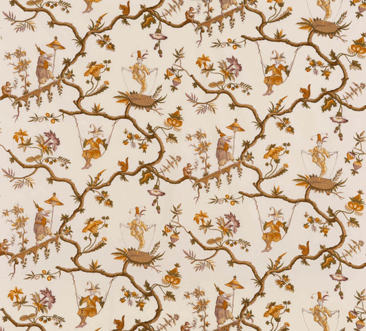 Mikado Fabric by Le Manach in Jaune (L2804002)