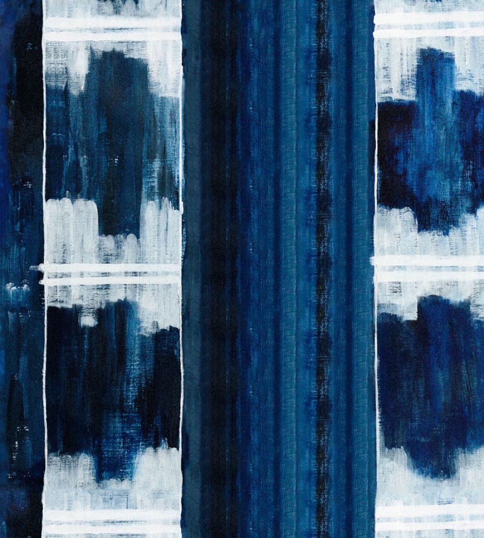 Yoruba Wallpaper by MINDTHEGAP Indigo