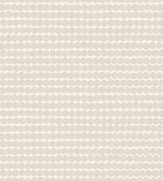 Mini Rasymatto Wallpaper by Marimekko Greige