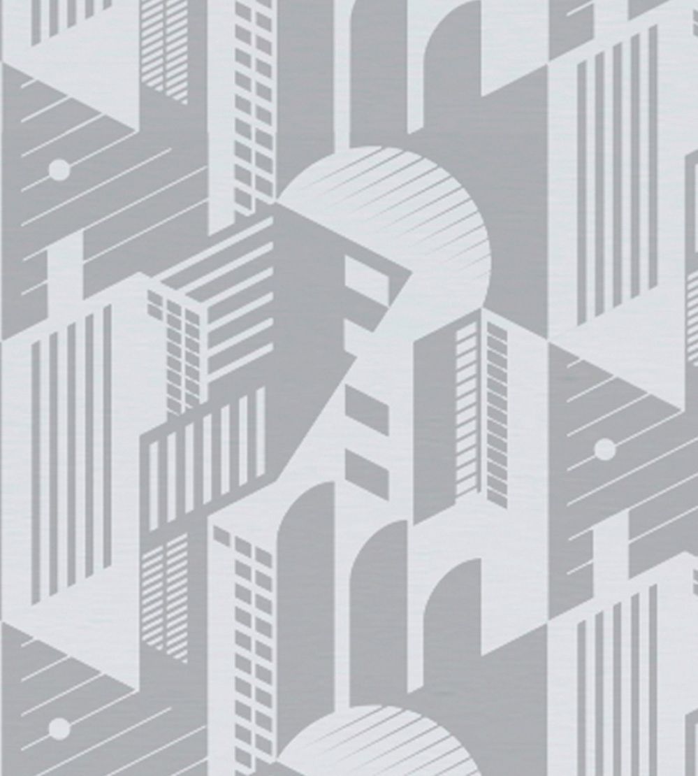 Bauhaus Wallpaper by Mini Moderns Concrete