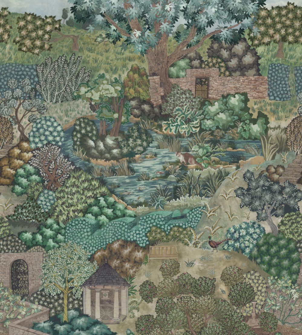 Miserden Wallpaper by Josephine Munsey Green