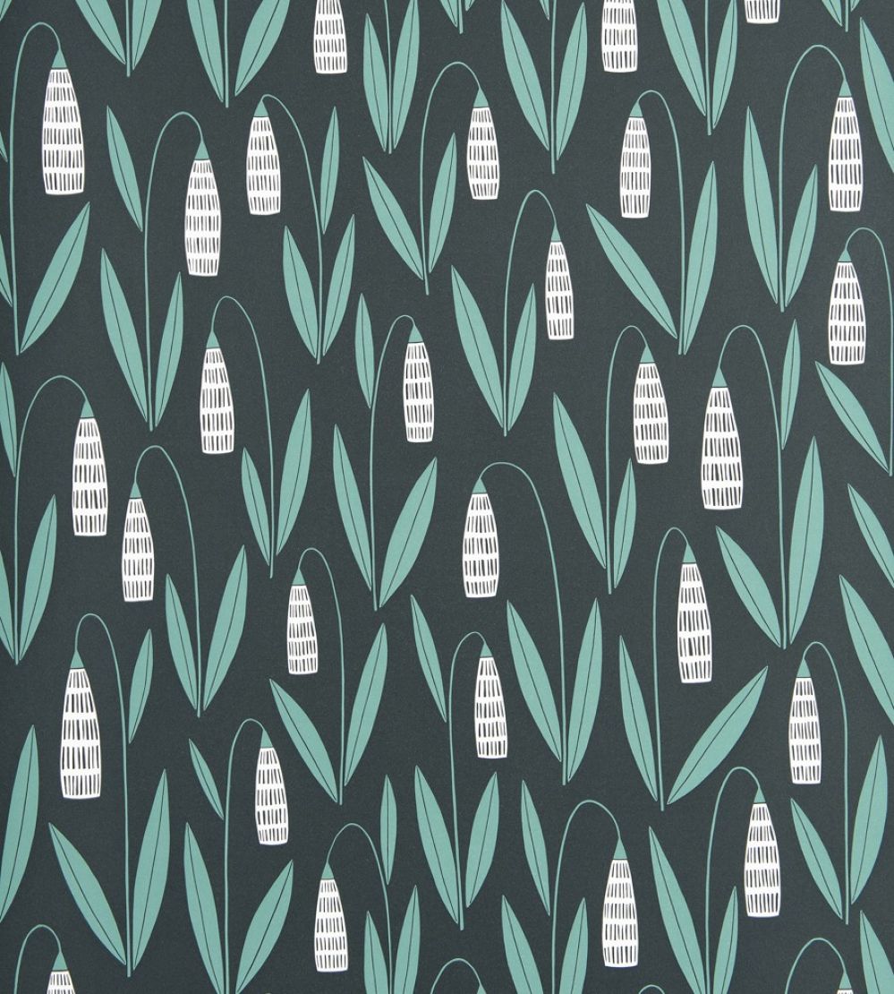 Snowdrops Wallpaper by MissPrint Night Flower