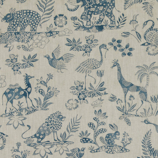 Mogambo Monsoon fabric by Lisa Fine Textiles
