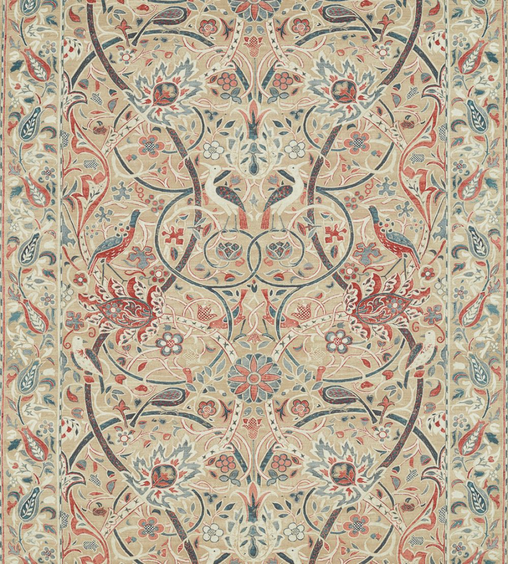 Bullerswood Fabric by Morris & Co Spice/Manilla