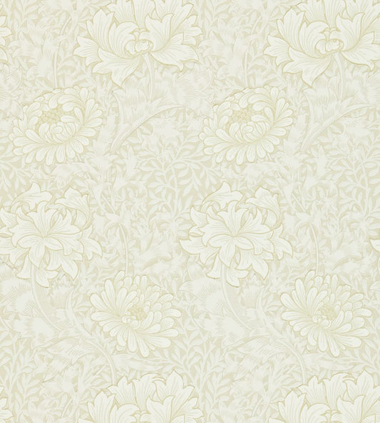 Chrysanthemum Wallpaper by Morris & Co Chalk