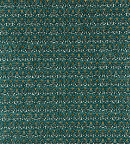 Eye Bright Fabric by Morris & Co Teal
