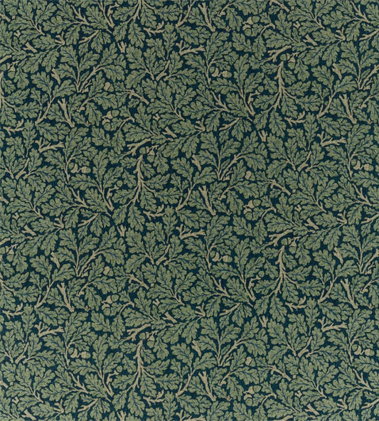 Oak Fabric by Morris & Co Teal / Slate