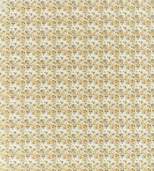 Wardle Embroidery Fabric by Morris & Co Bayleaf / Manilla