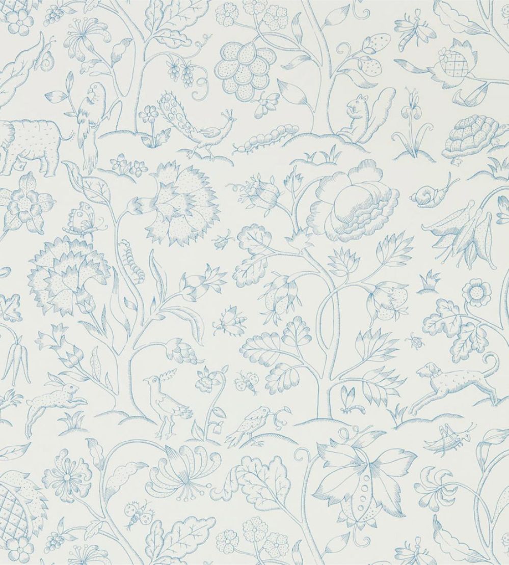 Middlemore Wallpaper by Morris & Co Cornflower Chalk