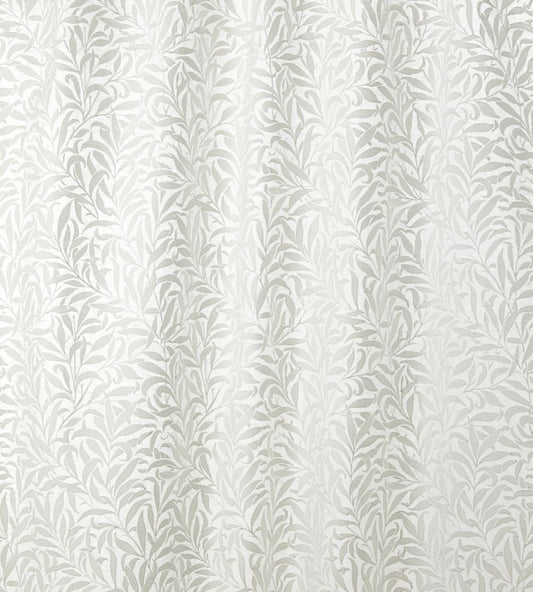 Pure Willow Bough Embroidery Fabric by Morris & Co Paper White