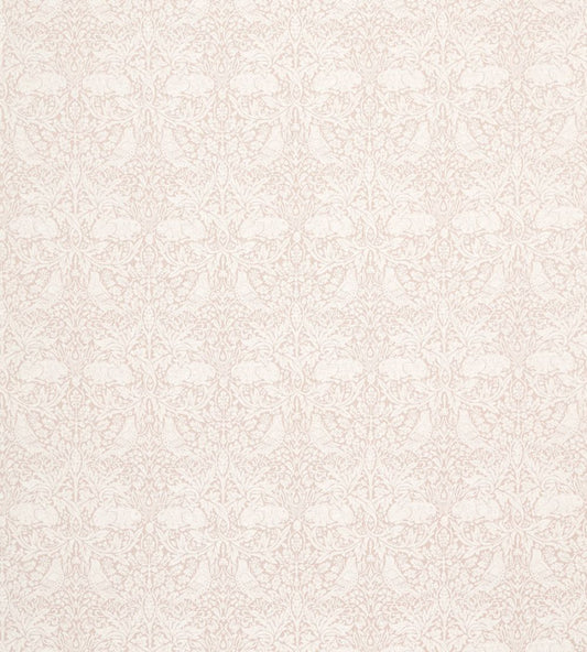 Pure Brer Rabbit Weave Fabric by Morris & Co Faded Sea Pink
