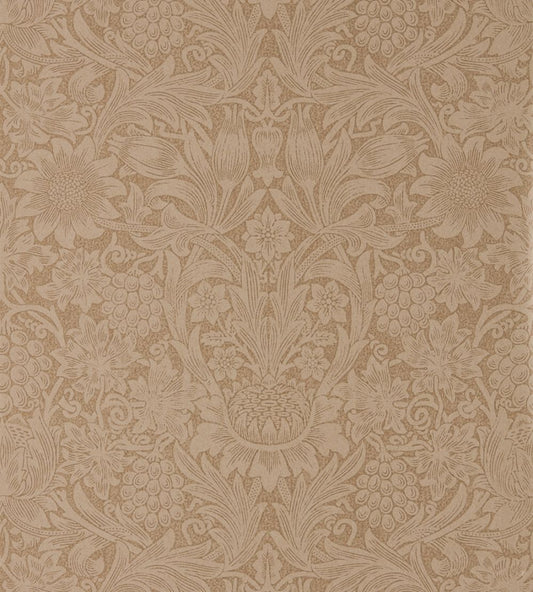 Pure Sunflower Wallpaper by Morris & Co Copper/Russet