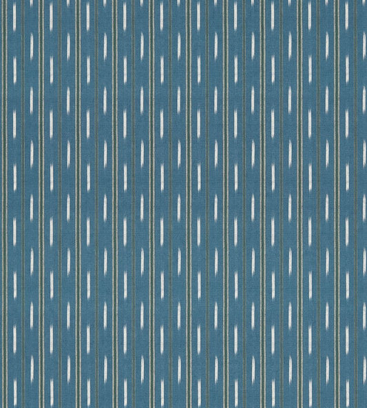 Mudmi Wallpaper by Sanderson Persian Blue