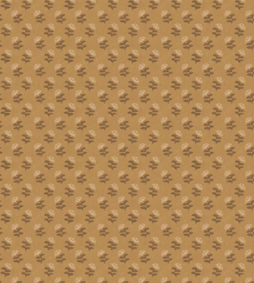 Mulberry Sprig Wallpaper by Mulberry Home Ochre