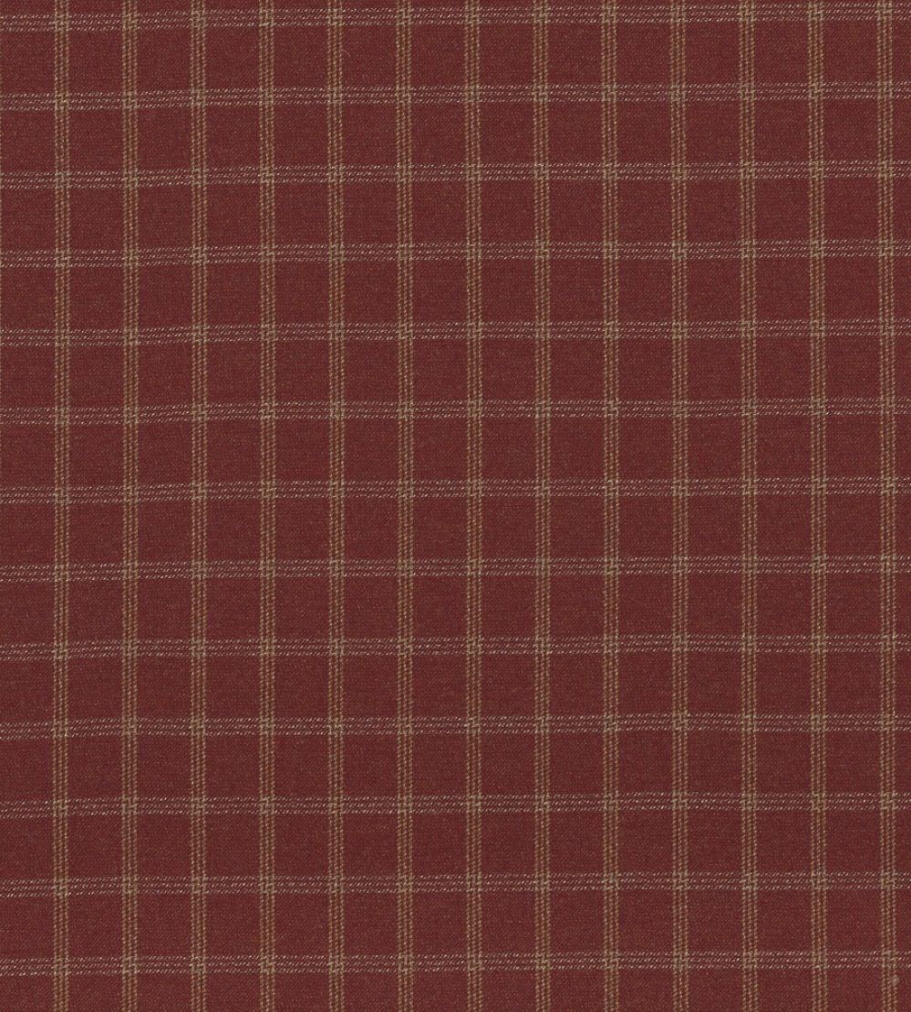 Bute Fabric by Mulberry Home Red