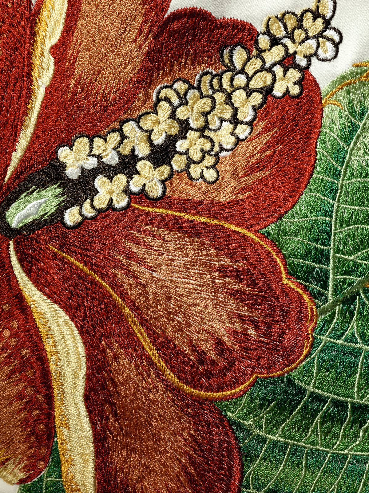 Nakai Broderie Fabric by Pierre Frey shown in a room setting (view 2)