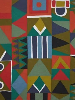 Ndebeles Fabric by Pierre Frey in Argile (F3354001)