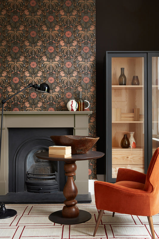 New Bond Street wallpaper by Little Greene in Hide