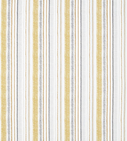 Noki Fabric by Scion Ochre / Hemp / Charcoal