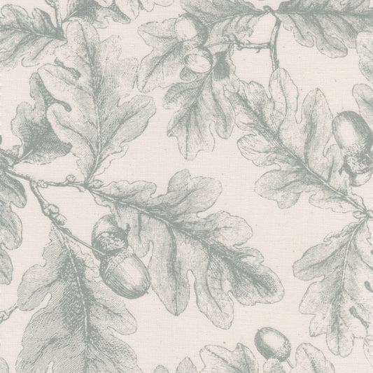 Oak Leaf Fabric by Nile & York in Green