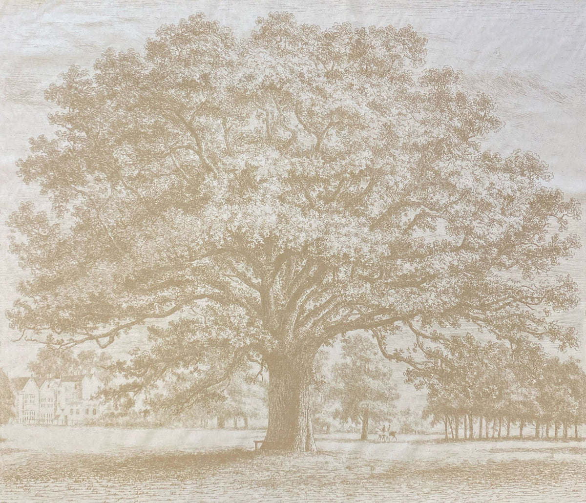 Oak Tree Fabric by Nile & York in Honey