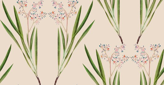 Ombelle Silk mural by Bien Fait