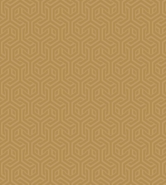 Opus Wallpaper by Arley House Ochre
