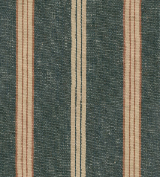 Oregon Stripes Fabric by MINDTHEGAP Washed Blue