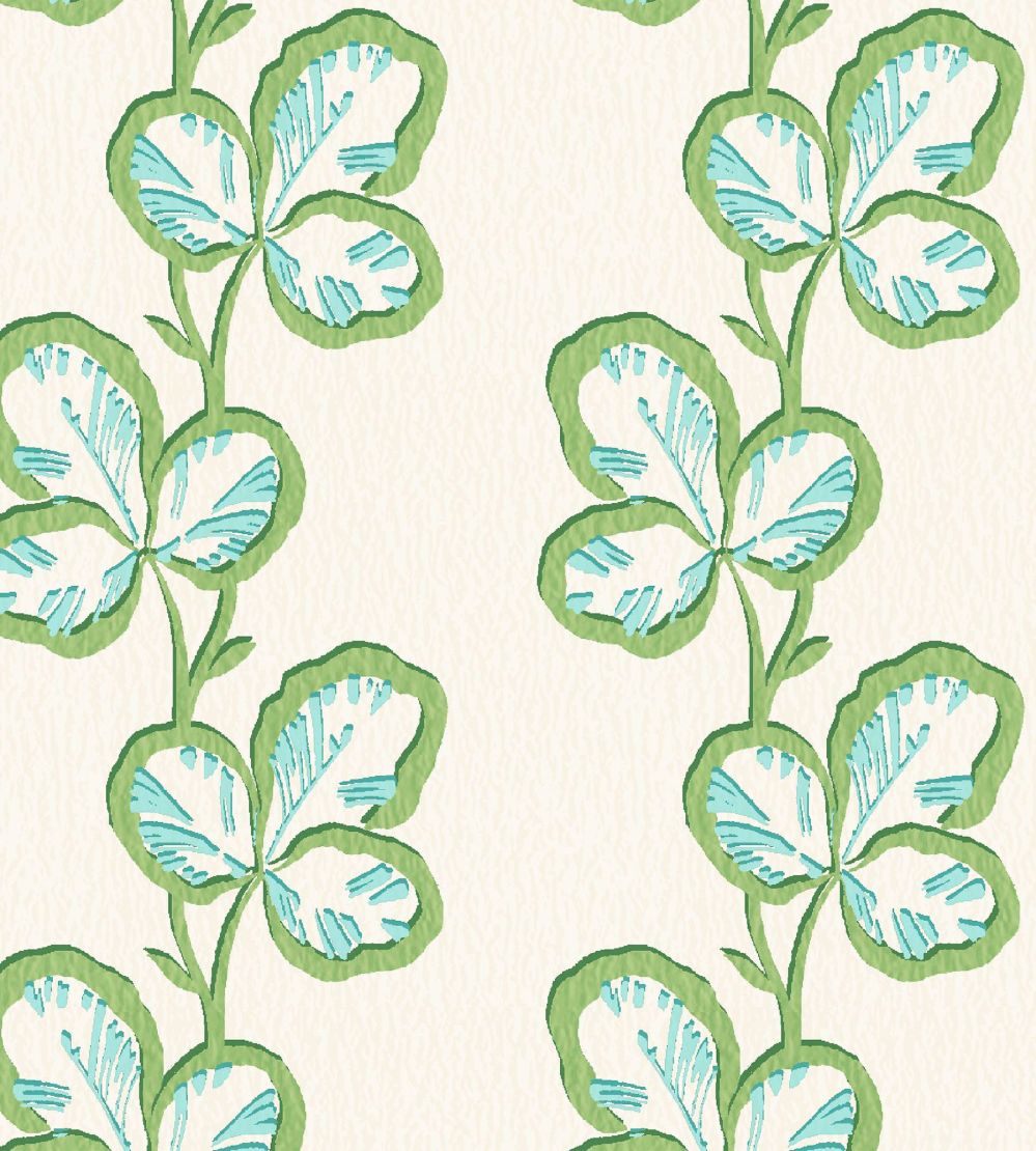 Paddy Wallpaper by Woodchip & Magnolia Olive Aqua