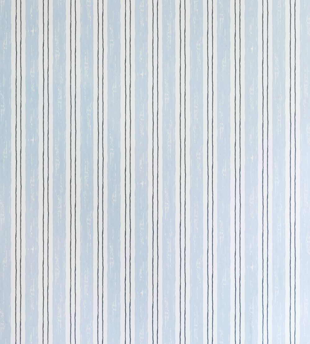 Painter's Stripe Wallpaper by Barneby Gates Blue