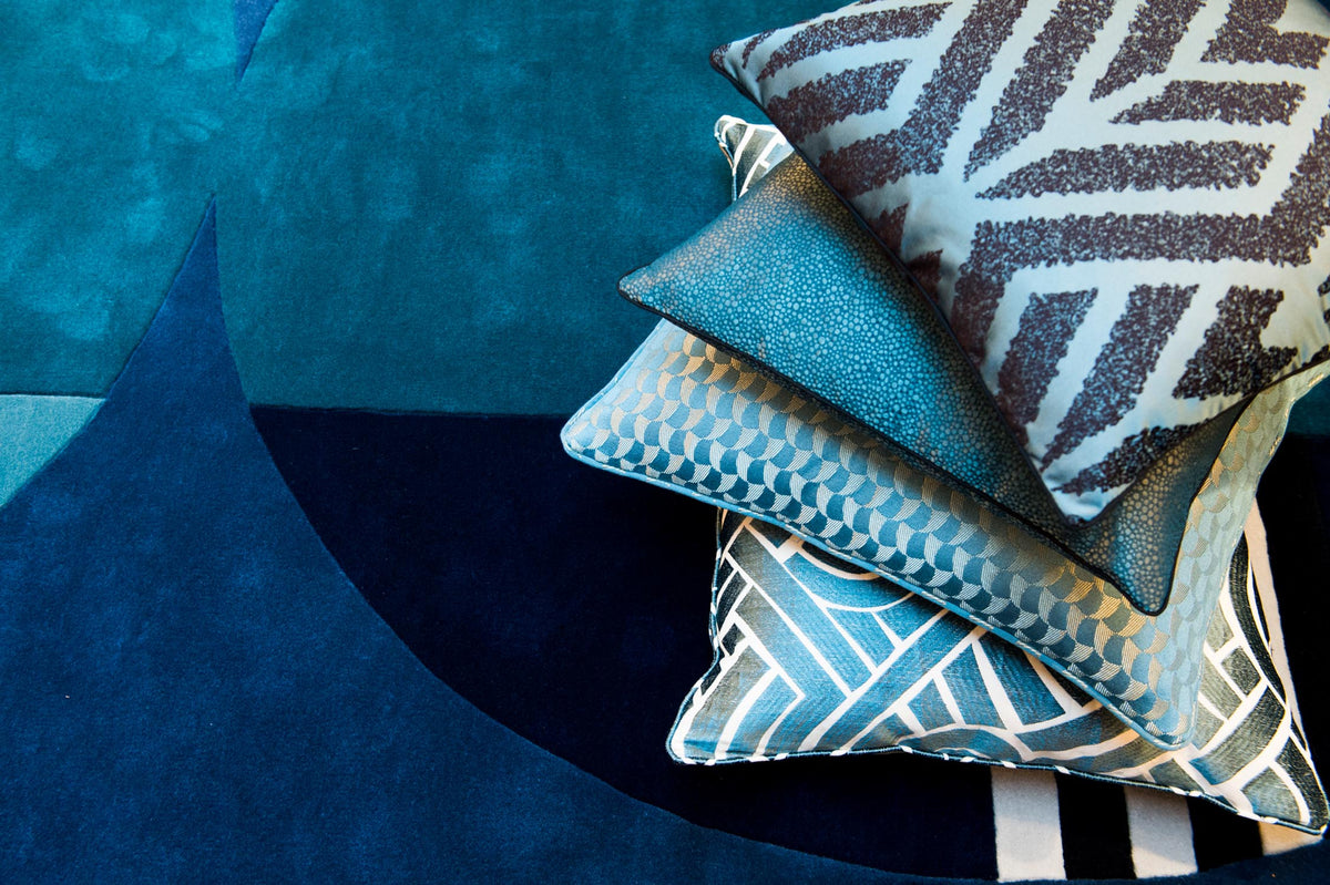Paquebot Rug by Pierre Frey shown in a room setting (view 2)