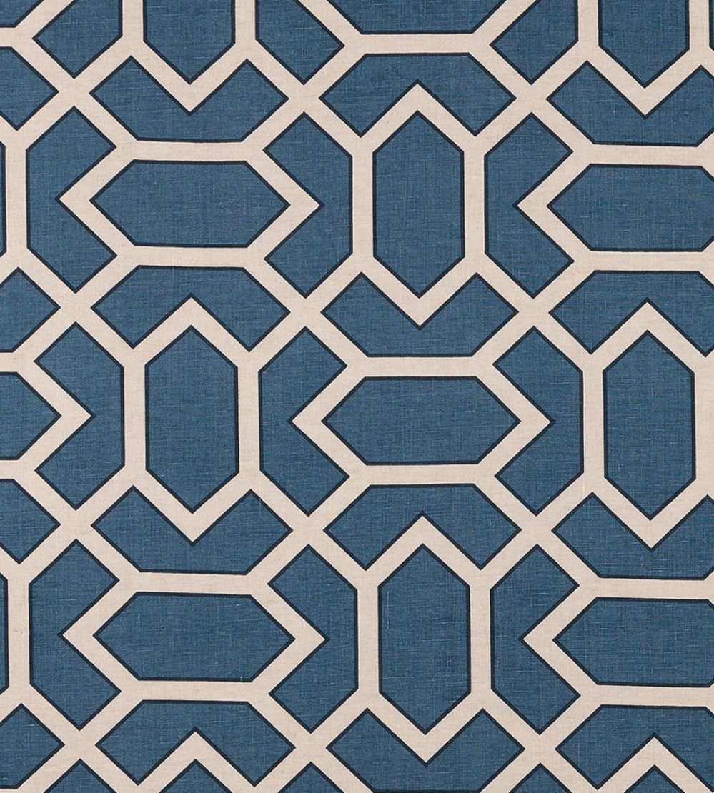Paravento Fabric by Vanderhurd Azul/Champignon